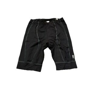 De Soto Triathlon Shorts Women's M Black Running Athletic Drawstring Swimming